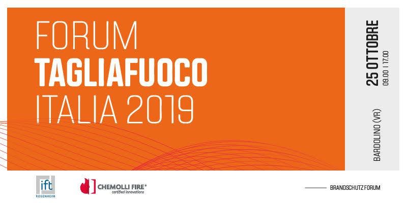 Forum Tagliafuoco Italia 2019