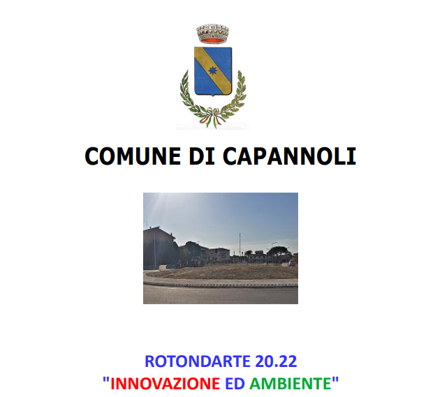Comune di Capannoli: Concorso Rotondarte 20.22