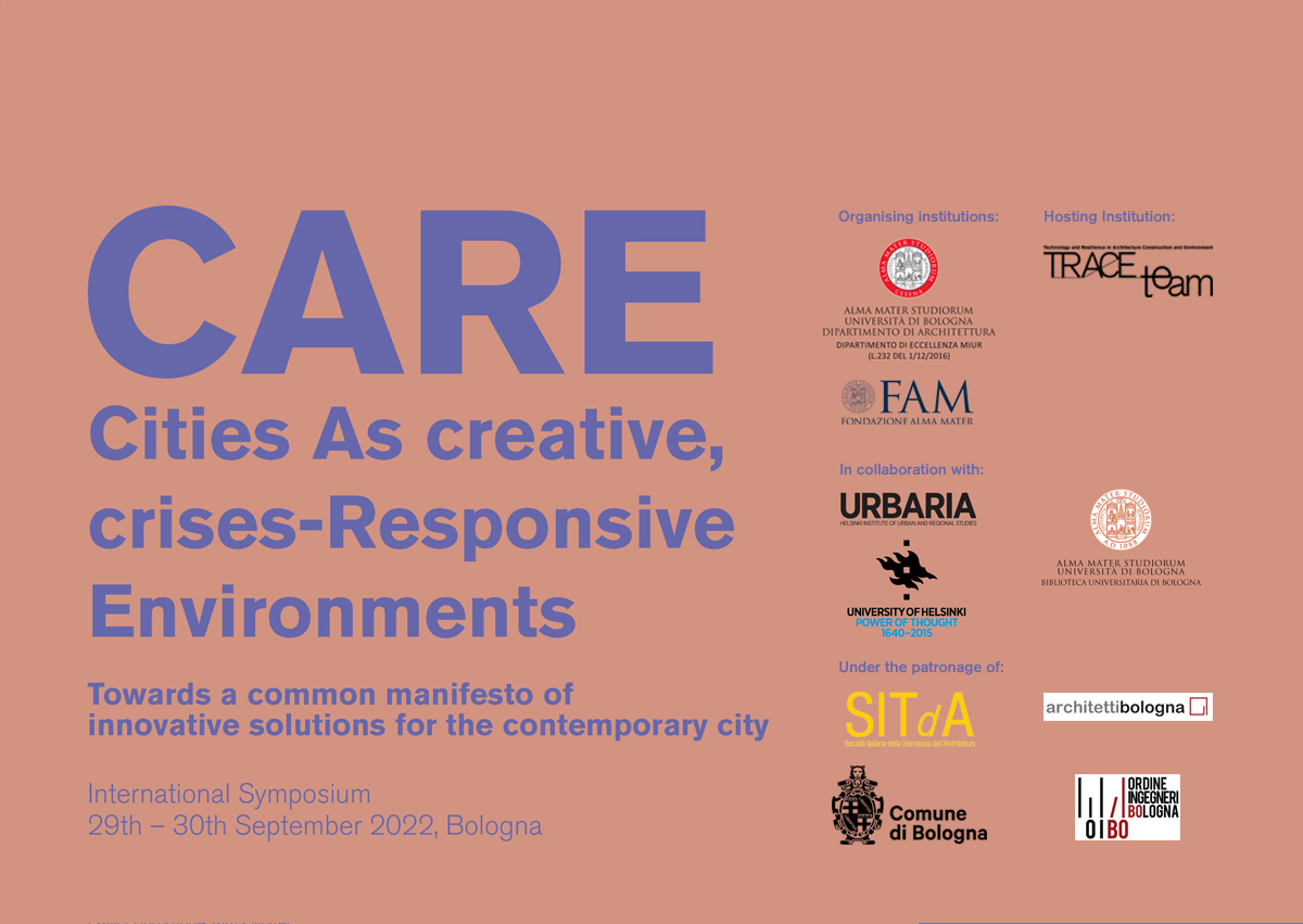 Convegno internazionale a Bologna “CARE: Cities As creative, crises-Responsive Environments”