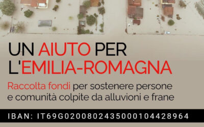 Emergenza Alluvione, raccolta fondi per l’Emilia-Romagna