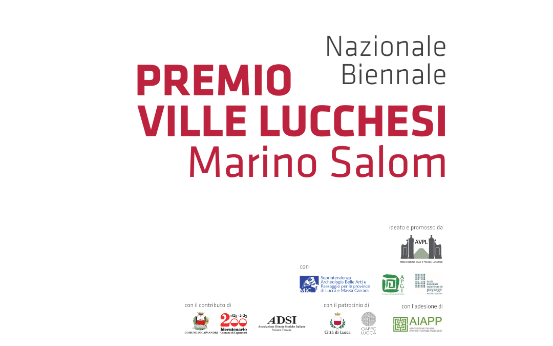 Premio Nazionale Ville Lucchesi 2023: nuovo bando AVPL